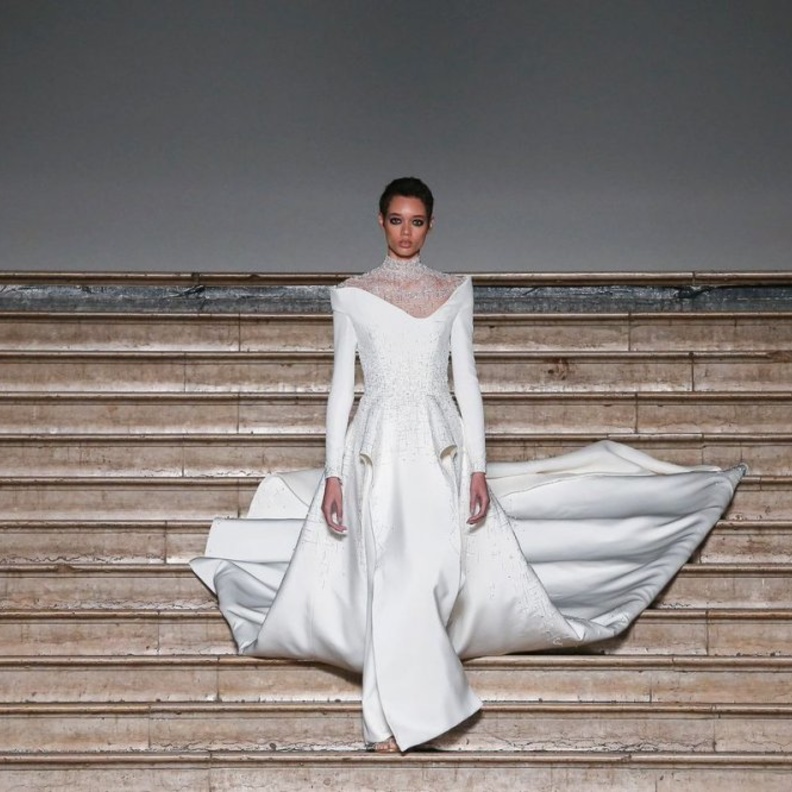 فساتين زفاف عصرية من antonio grimaldi