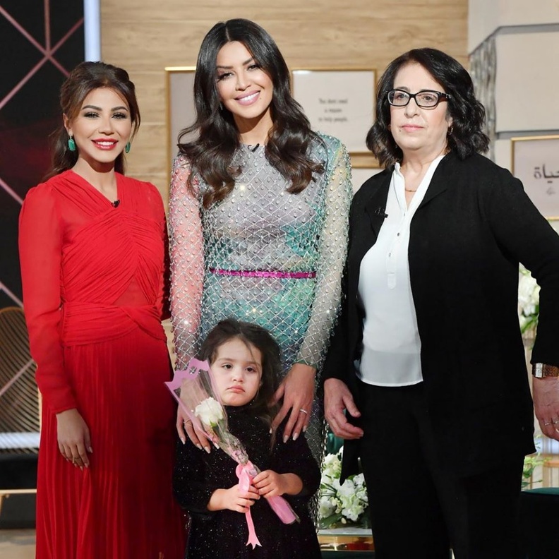 امل بوشوشة واسرتها