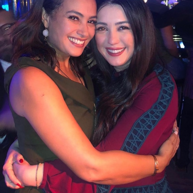 هند صبري وكندة علوش 