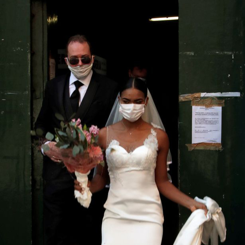 حفلات الزفاف في زمن الكورونا