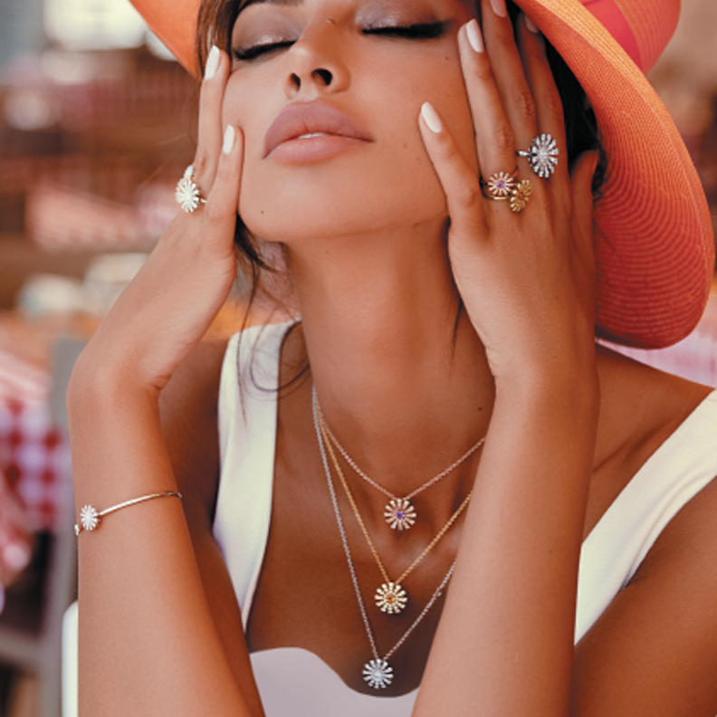 مجموعة Margherita من DAMIANI.. مجوهرات راقية من الماس والأحجار الكريمة