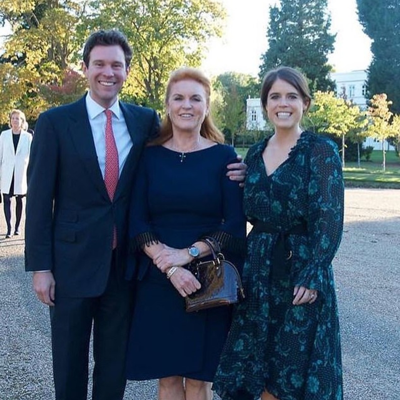 سارة فيرغسون والأميرة يوجين 