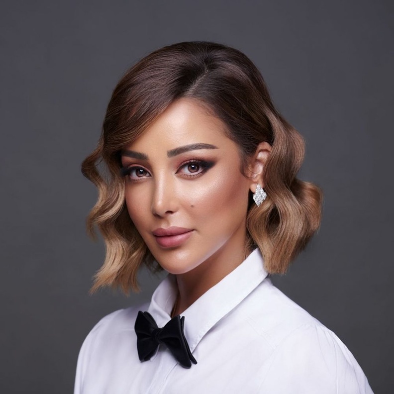  اجمل تسريحات شعر كاريه عصري مستوحى من النجمة بسمة بوسيل