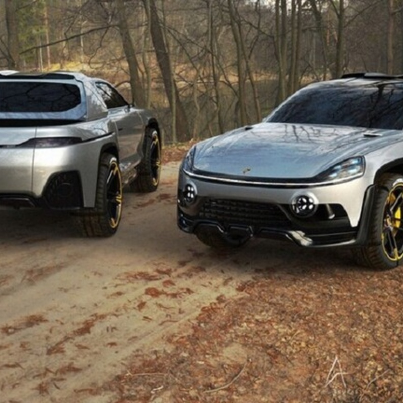 صور مسربة لسيارة بورش بيك آب الجديدة