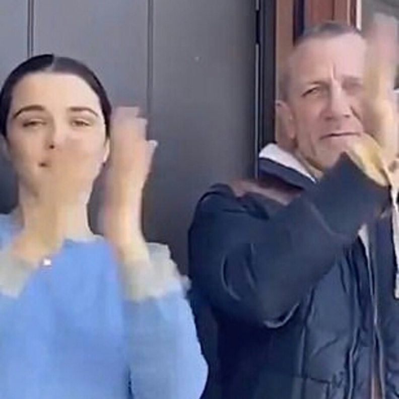 دانيال كريج و راشيل وايز