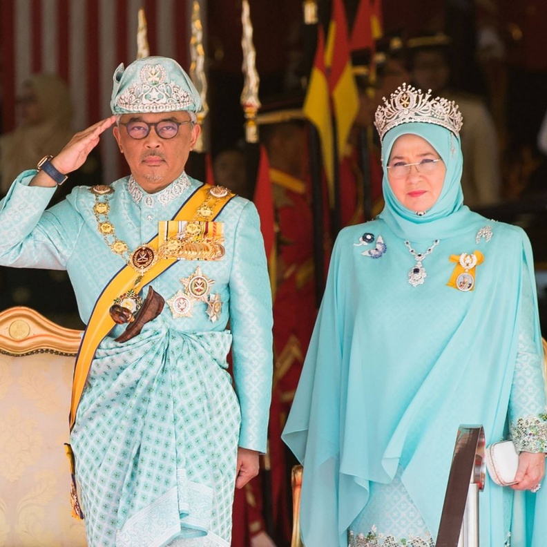 ملك وملكة ماليزيا 