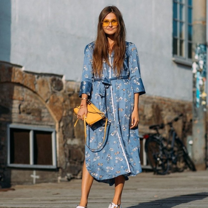  اعتمدي الفستان للتغيير عن السروال