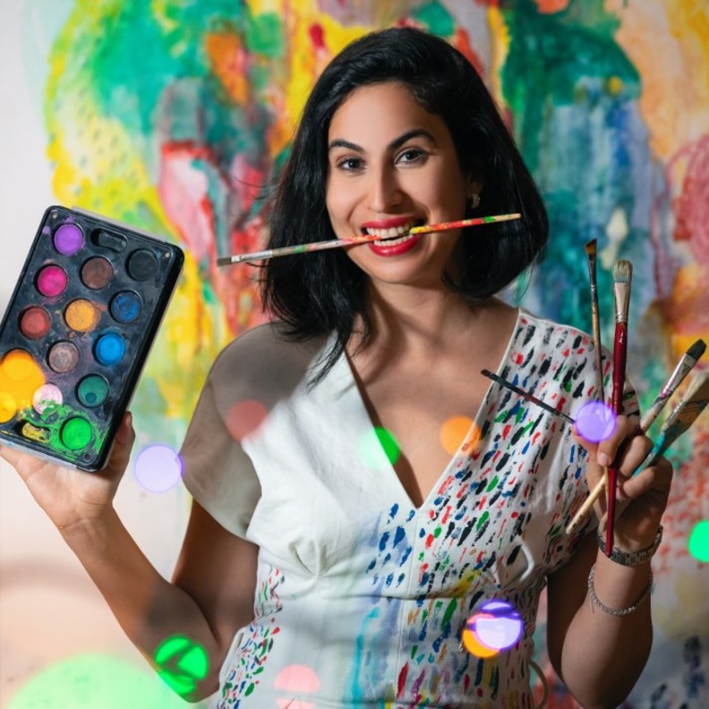Artist Amrita Sethi to hold a masterclass on Wednesday 1 April through Instagram