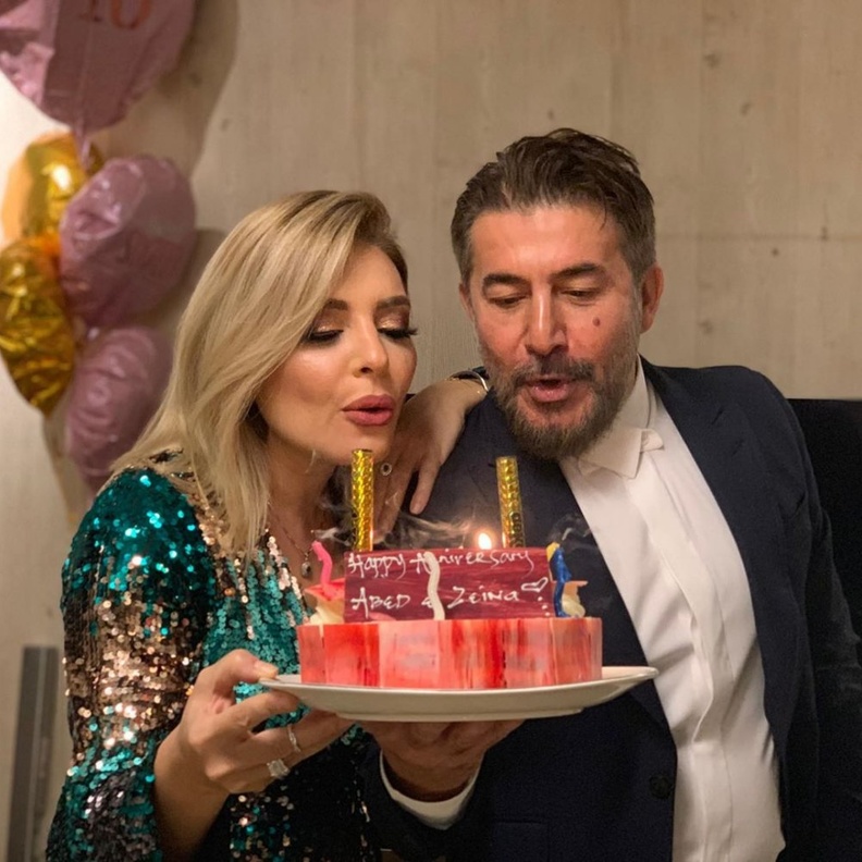 عابد فهد وزينة 