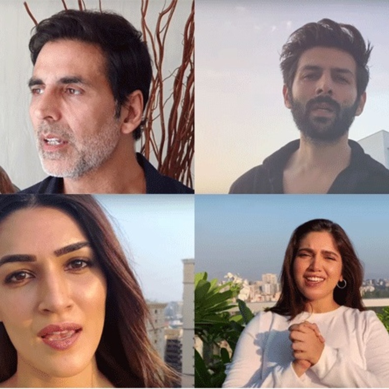 أكشاي كومار ومشاهير آخرين يقدمون أغنية عن الأمل في ظل أزمة كورونا