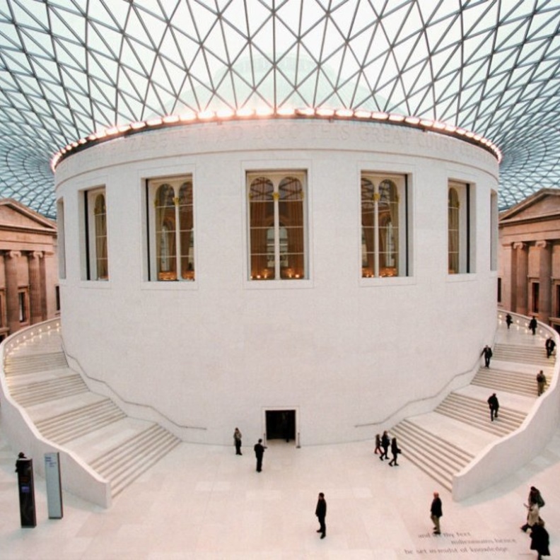 المتحف البريطاني من الداخل