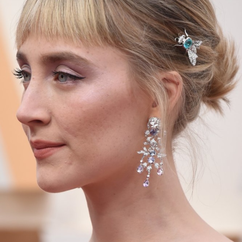 هكذا زينت  Saoirse Ronan تسريحة شعرها في Oscar 2020