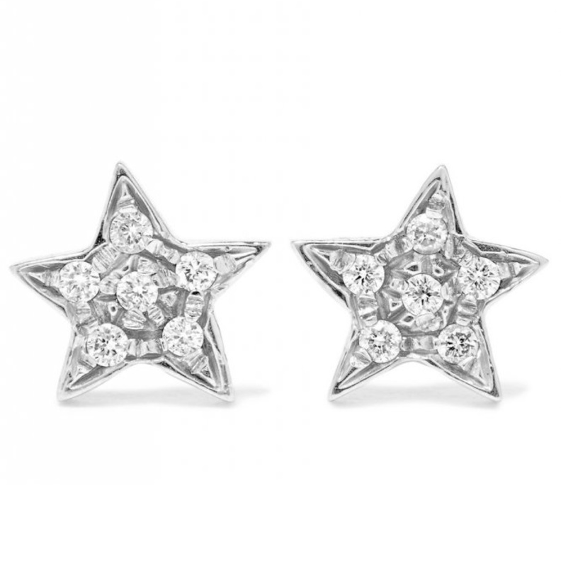  أقراط ماس من كارولينا بوتشي Carolina Bucci