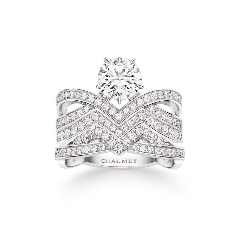 خاتم سوليتير Amour d'Aigrette