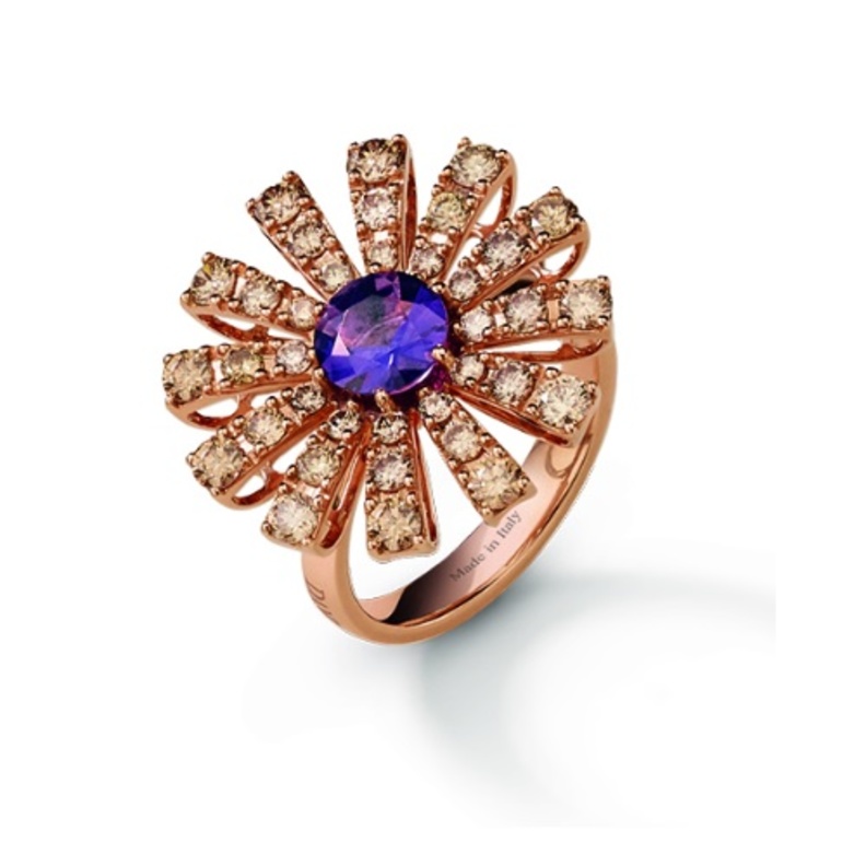 خاتم من مجموعة مجوهرات "مارغريتا" من دامياني