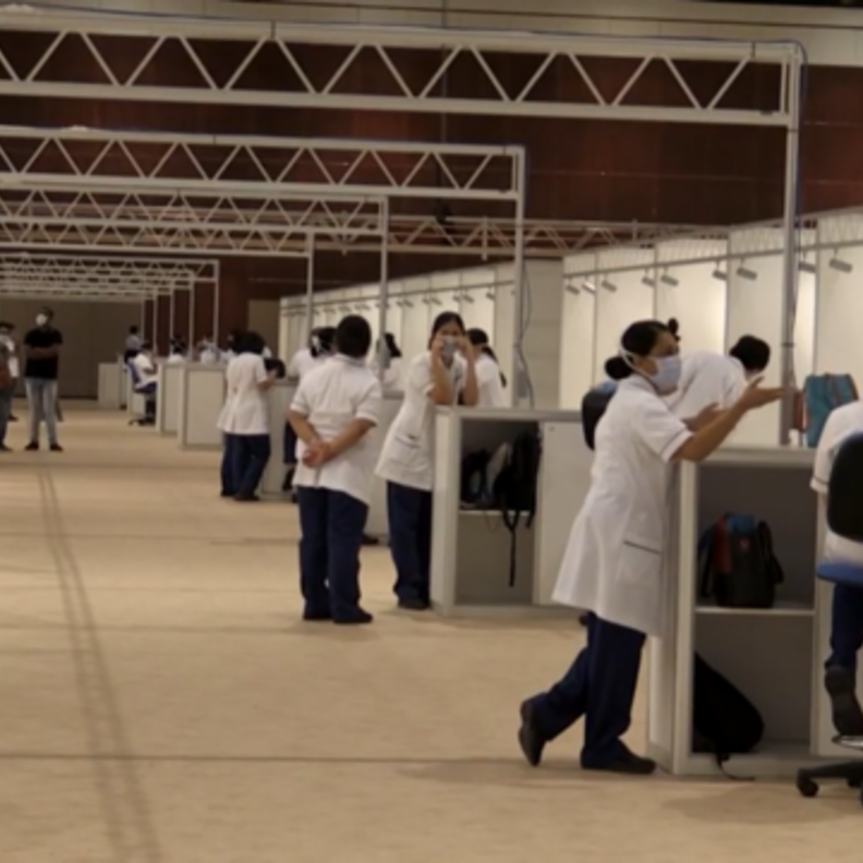 مركز دبي التجاري العالمي يحتضن مستشفى ميداني لمرضى كورونا