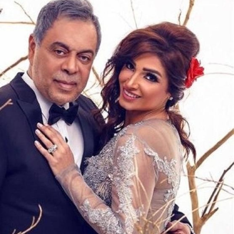  أشرف زكي وزوجته