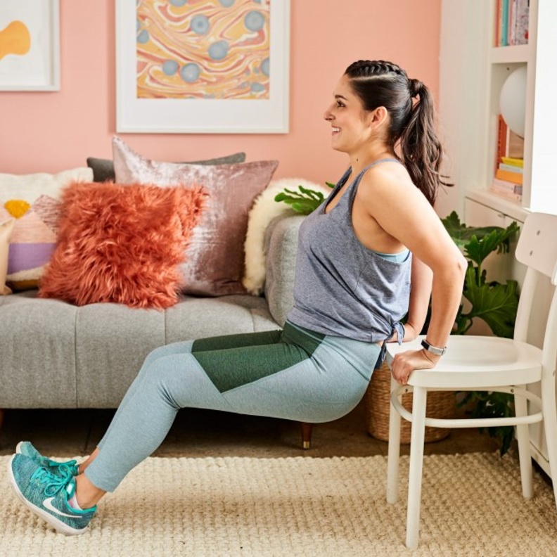 افضل التمارين الرياضية التي يمكنك القيام بها باستخدام اثاث المنزل