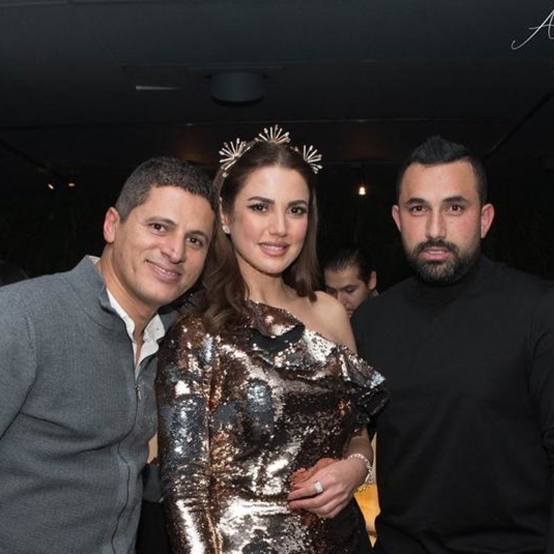 درة ورجل الاعمال هاني سعد