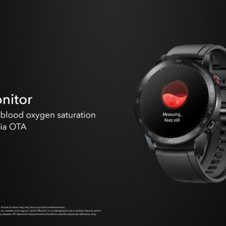 خاصية تتبع نسبة تشبع الأكسجين في الدم SpO2 أصبحت متوفرة الآن في ساعة HONOR MagicWatch 2