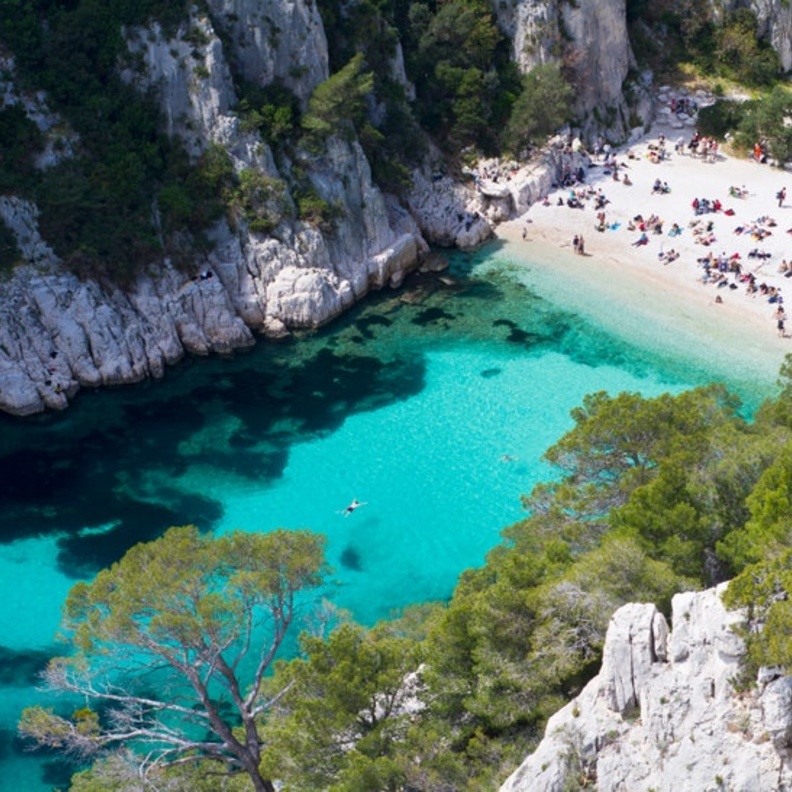 بلدة Les Calanques de Cassis، بروفنس