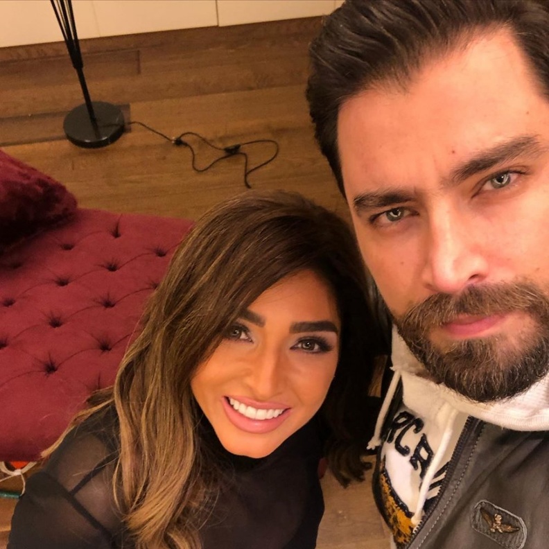 معتصم النهار وروجينا