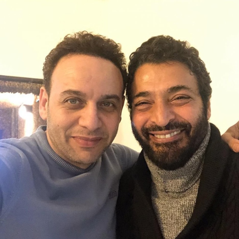 مصطفى قمر وحميد الشاعري