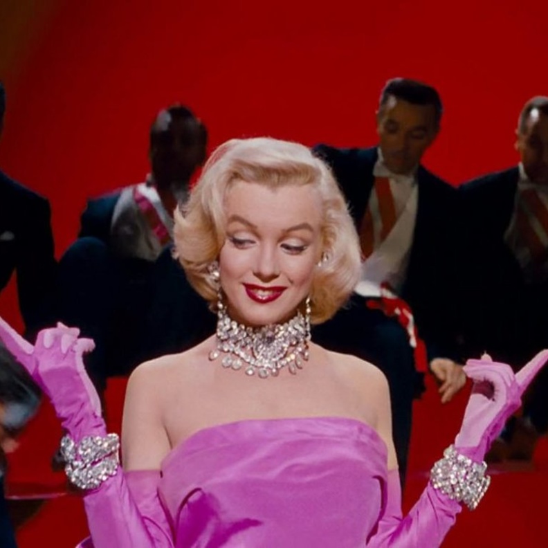  مجوهرات هاري ونستون من فيلم Gentlemen Prefer Blondes