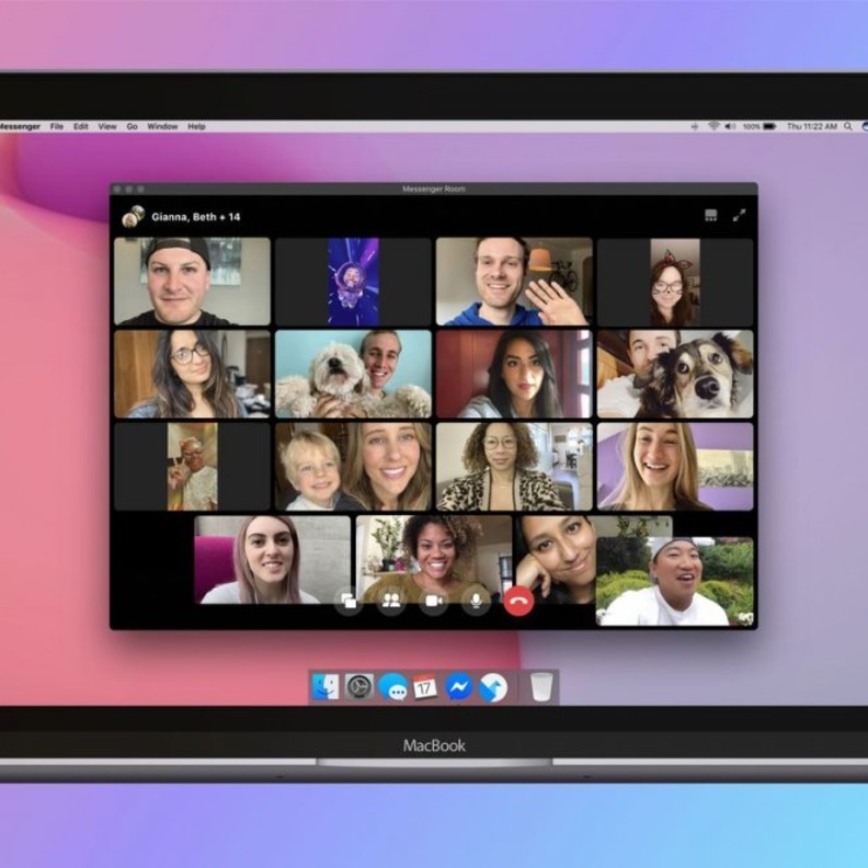 فيسبوك تطلق أداة Messenger Rooms لمكالمات فيديو تضم أكثر من 50 شخصا