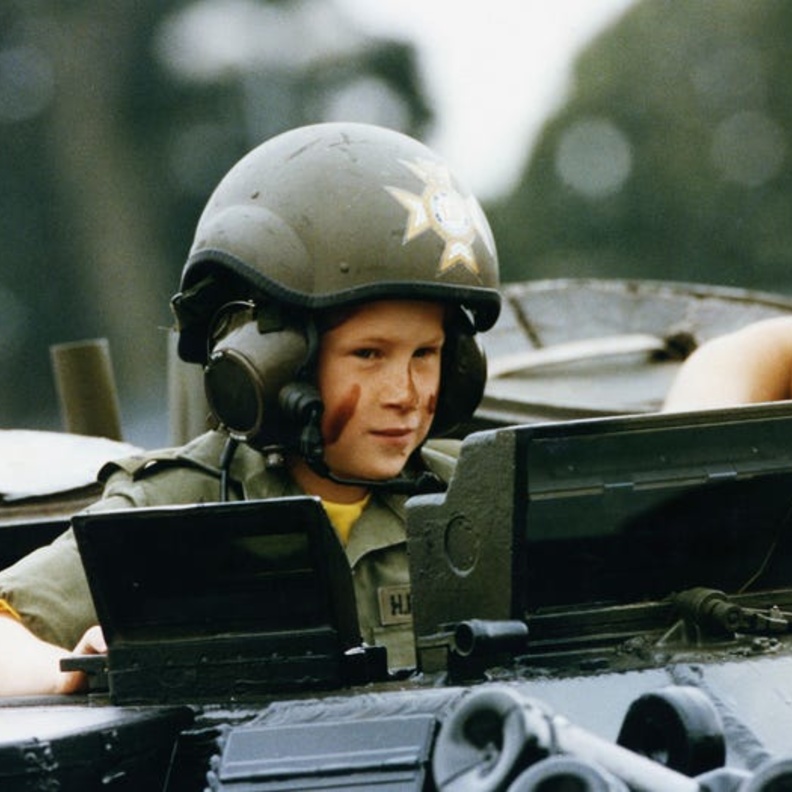 الأمير هاري بعمر الـ 5 سنوات