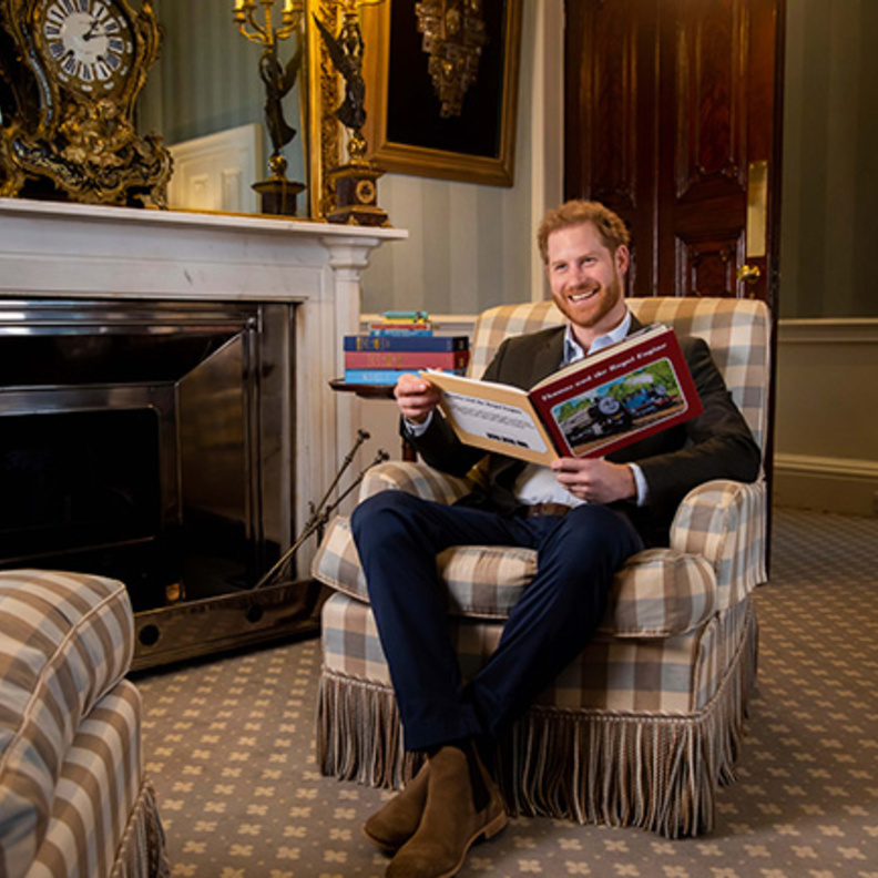 الأمير هاري يقدم حلقة خاصة من مسلسل كرتوني