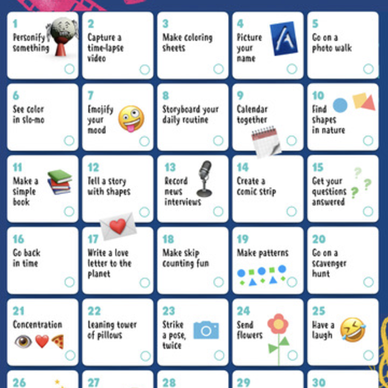 30 نشاطاً مبتكراً للأطفال يمكنهم القيام بها على iPad وiPhone