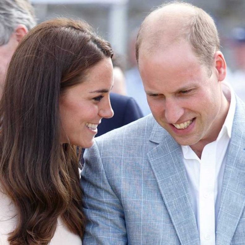 الأمير وليام وزوجته