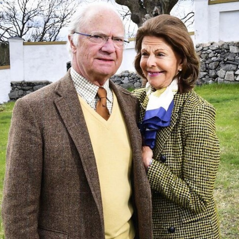 الملك كارل جوستاف والملكة سيلفيا