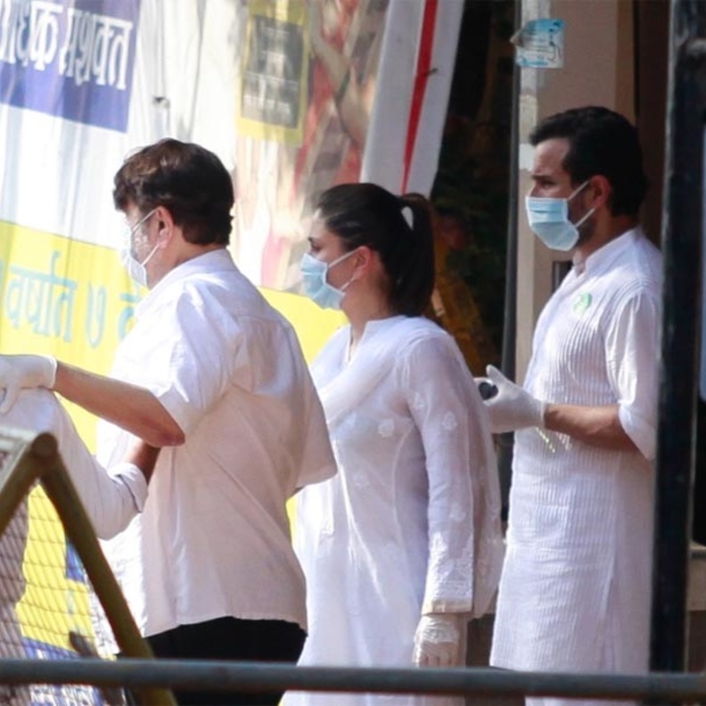 نجوم ومشاهير بوليوود في وداع ريشي كابور