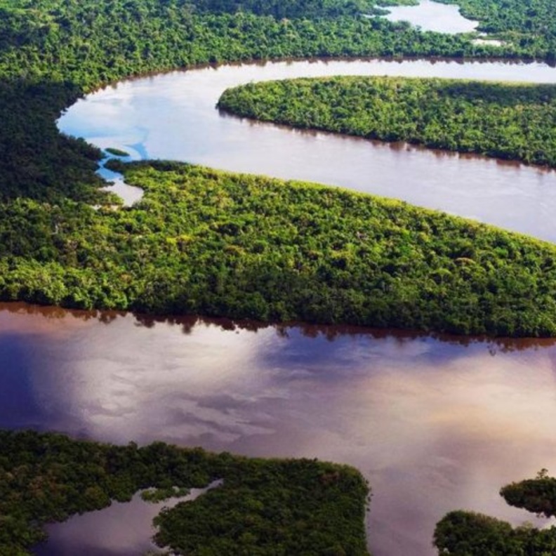  نهر الأمازون Amazon River، أمريكا الجنوبية