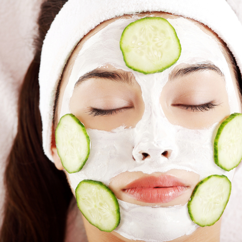  جربي ماسك الزبادي والخيار