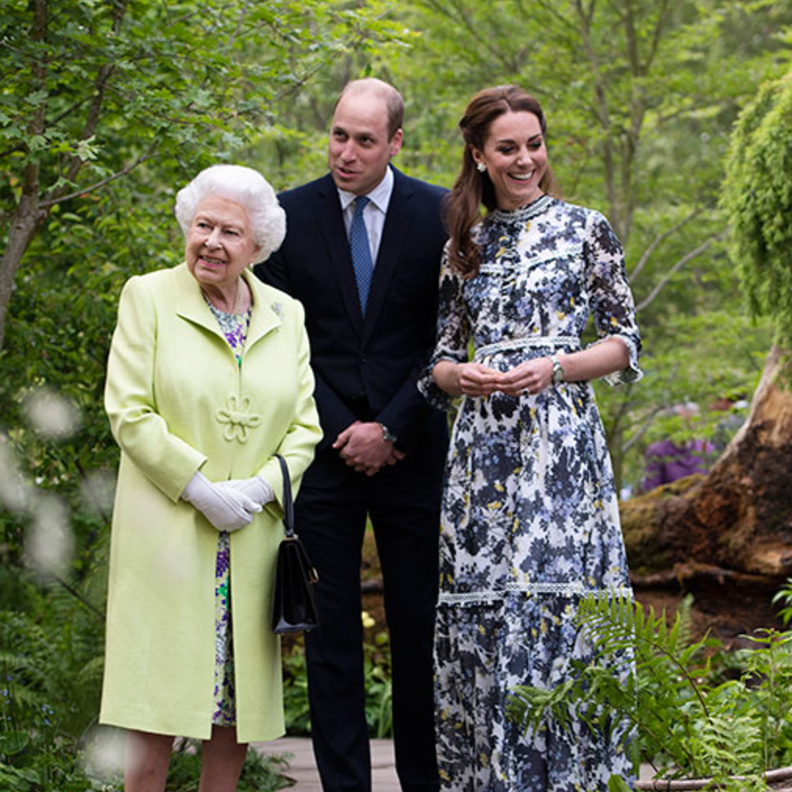 معرض تشلسي للزهور أحد المناسبات المفضلة لدى ملكة بريطانيا وعائلتها