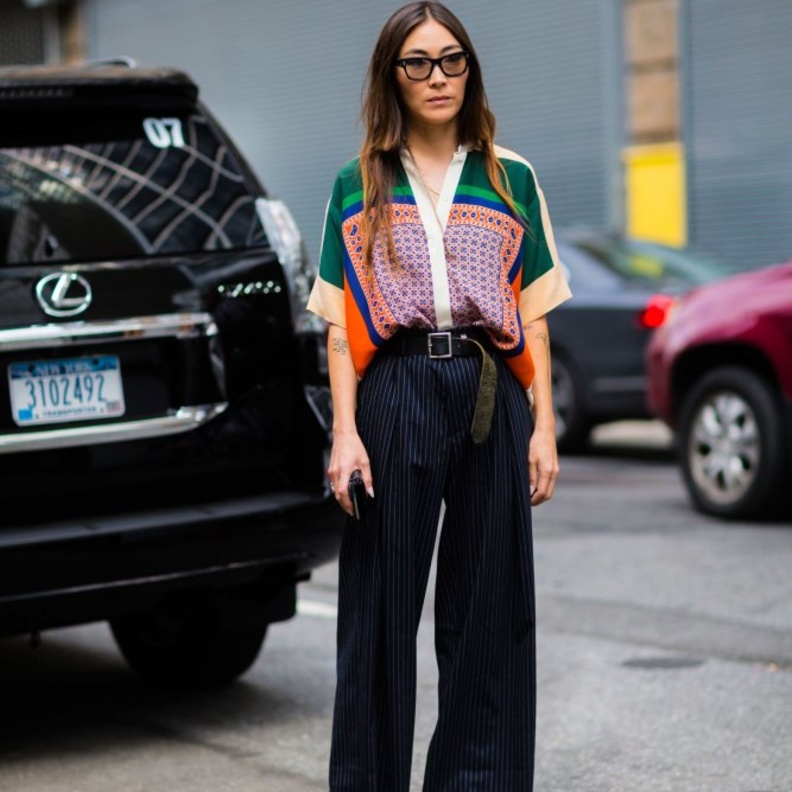 اطلالات مميزة في البنطلون الواسع نسقيها هذا الصيف