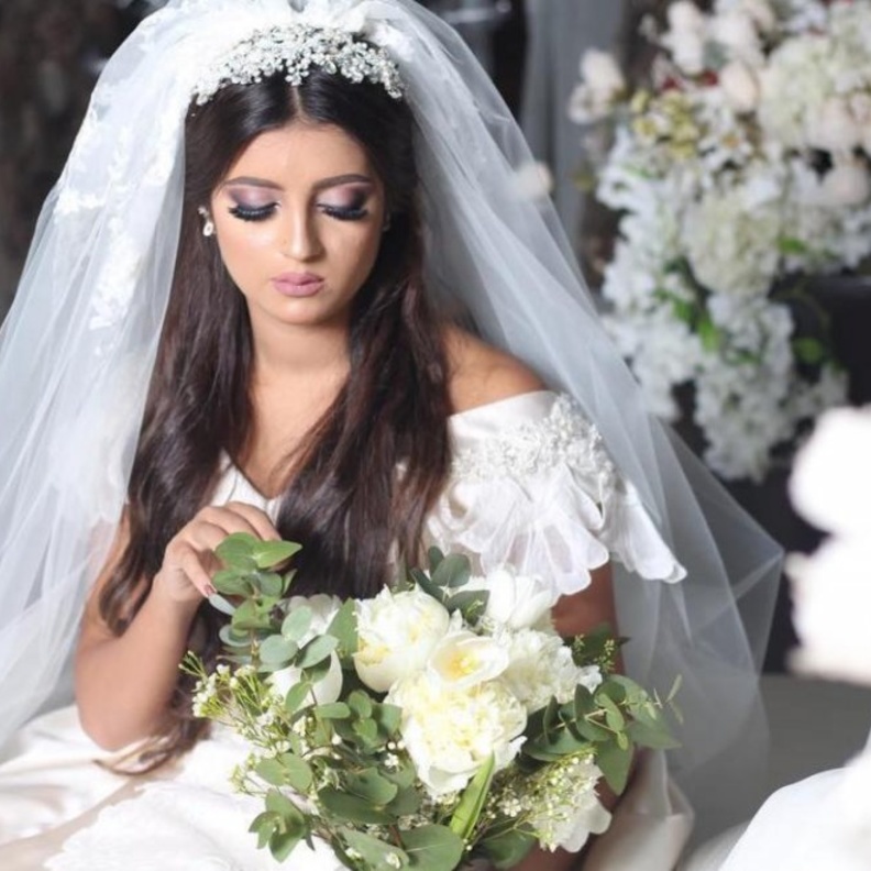 صورة عروس من المصورة السعودية خولة التميمي