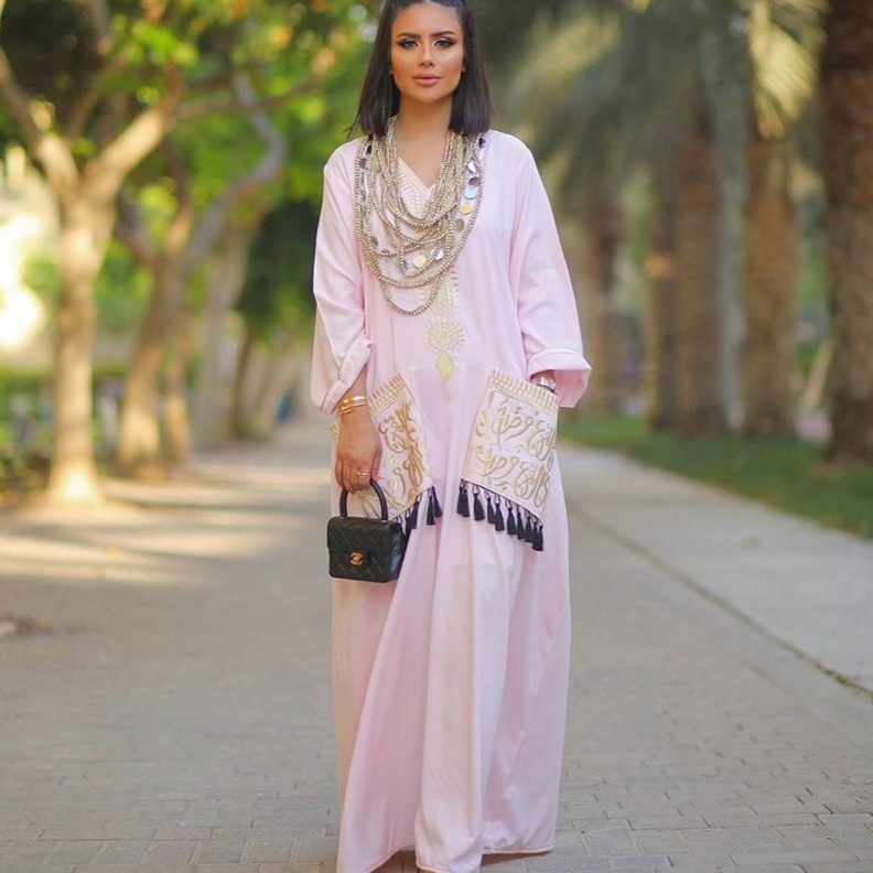 عبايات وجلابيات رمضان للصبايا بأسلوب ديما الاسدي