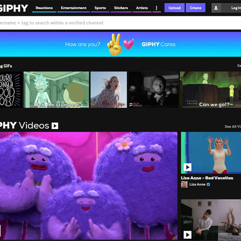 فيسبوك تستحوذ على GIPHY من أجل انستقرام