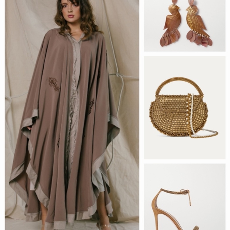  الأناقة الفاخرة بستايل شبابي وعصري بالعباية من تصميم F.N Lounge