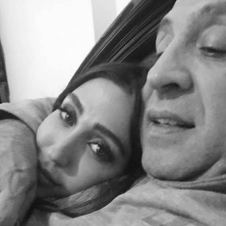 جيسي عبدو ووالدها 