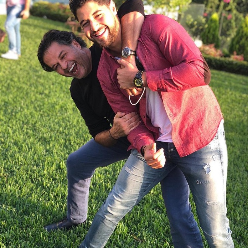 راغب علامة وابنه 