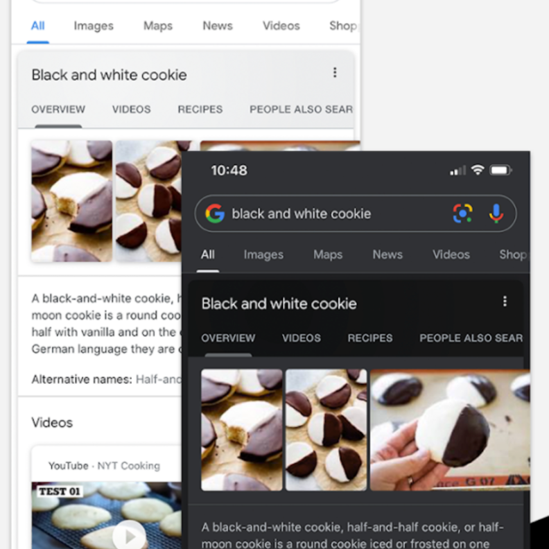 تطبيق جوجل Google أصبح يدعم الوضع الداكن الآن