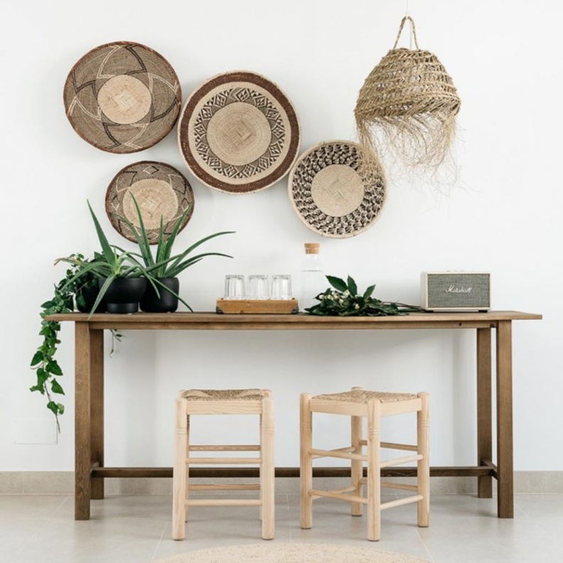 الأثاث الفينتاج بأسلوب عصري لديكور غرفة معيشة صديقة للبيئة