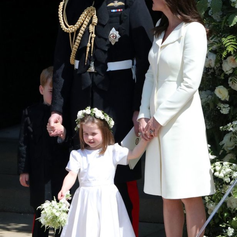 ما سر إطلالة كيت ميدلتون " المكررة"  في حفل زفاف هاري وميغان؟