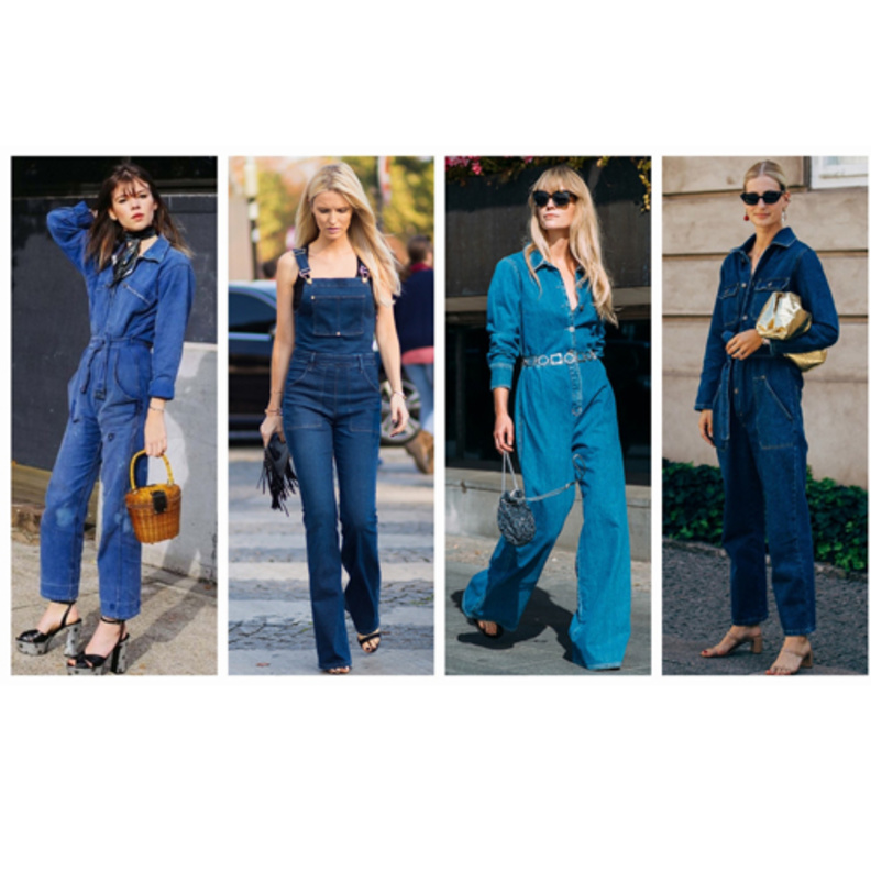  أكثر من طريقة مميزة وستايل جذاب لاعتماد تصاميم الجمبسوت الدينم الرائج والعصري