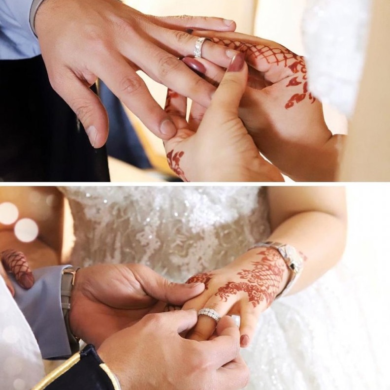  لقطة لعروسين من المصورة السعودية رشا عبدالله